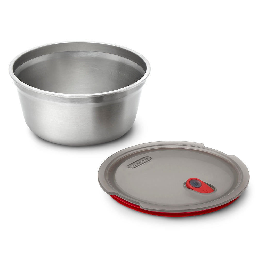 STEEL FOOD BOWL LARGE 950 ML