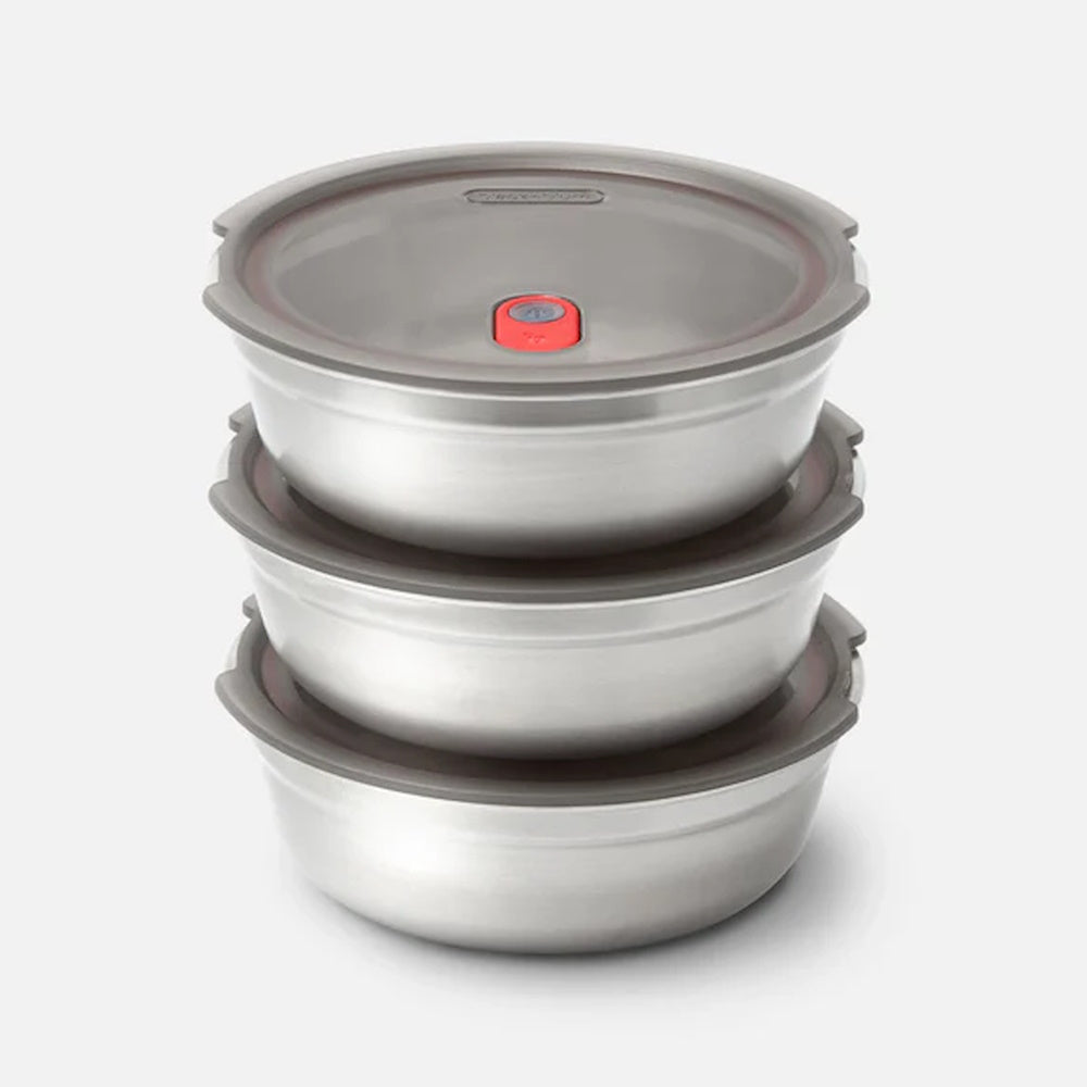 STEEL FOOD BOWL SMALL 650ML