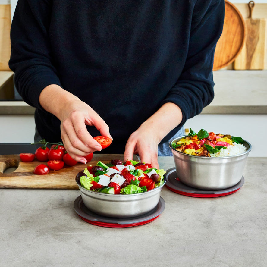 STEEL FOOD BOWL SMALL 650ML