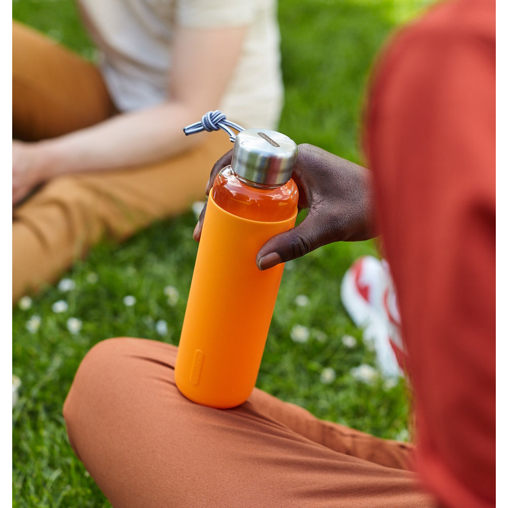 GLASS WATER BOTTLE 600ML