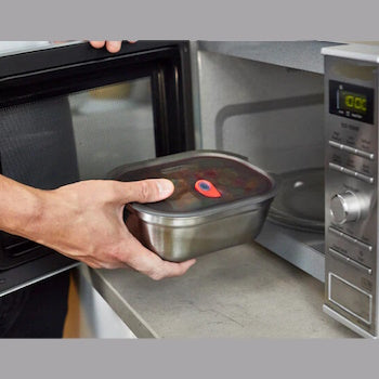 Acier compatible micro-ondes - Boîte alimentaire