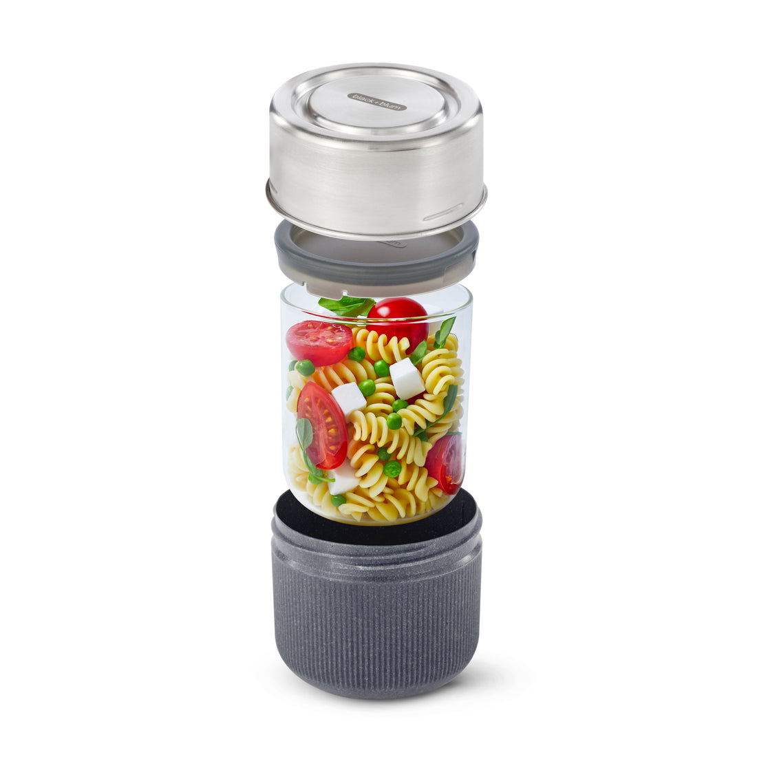 GLASS LUNCH POT 450ML