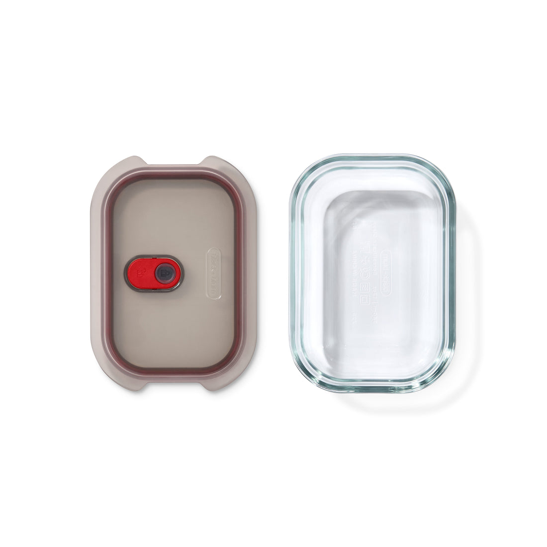 STACK+NEST GLASS FOOD CONTAINER XSMALL 380ML