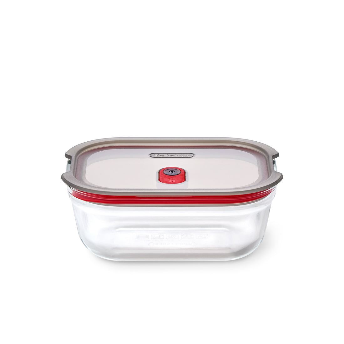 STACK+NEST GLASS FOOD CONTAINER SMALL 600ML