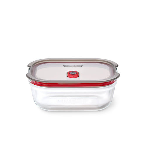 STACK+NEST GLASS FOOD CONTAINER SMALL 600ML