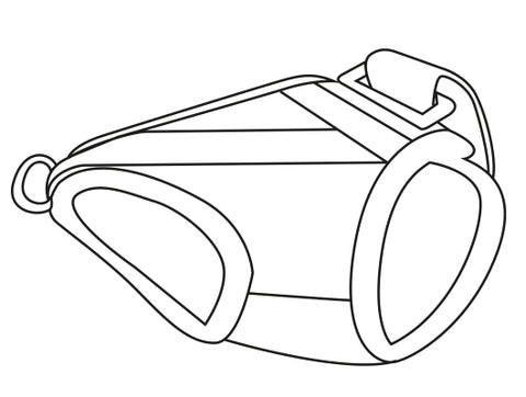 SHARK FRAME STRAP MESH